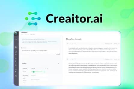 Creaitor – L’outil exceptionnel d’écriture automatique avec l’Intelligence Artificielle